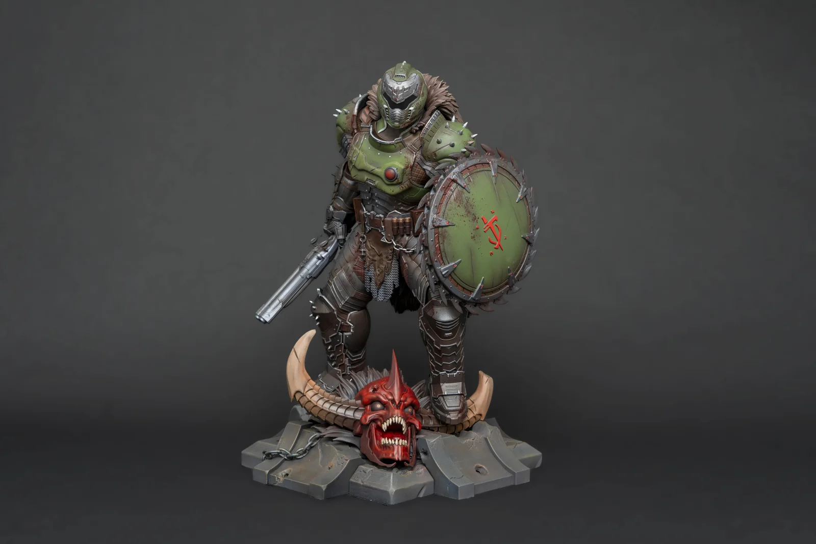 Doomguy — DOOM: The Dark Ages, hand-painted figure, photo 1
