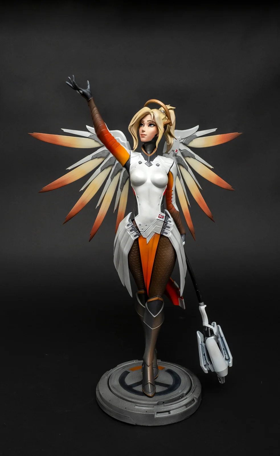 Mercy — Overwatch, hand-painted figure, photo 1