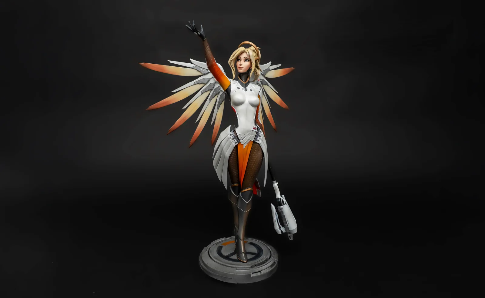 Mercy — Overwatch, hand-painted figure, photo 8