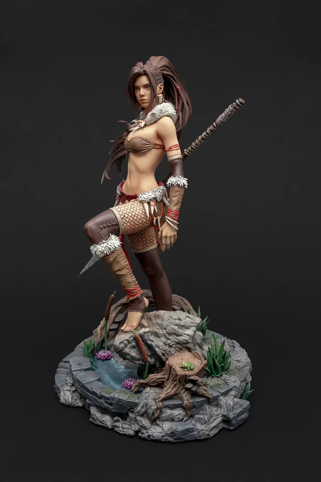 Nidalee — League of Legends, hand-painted figure, photo 1