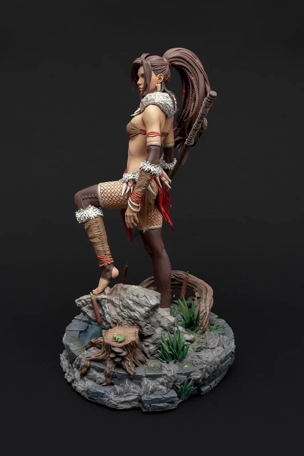 Nidalee — League of Legends, ръчно оцветена фигурка, снимка 2