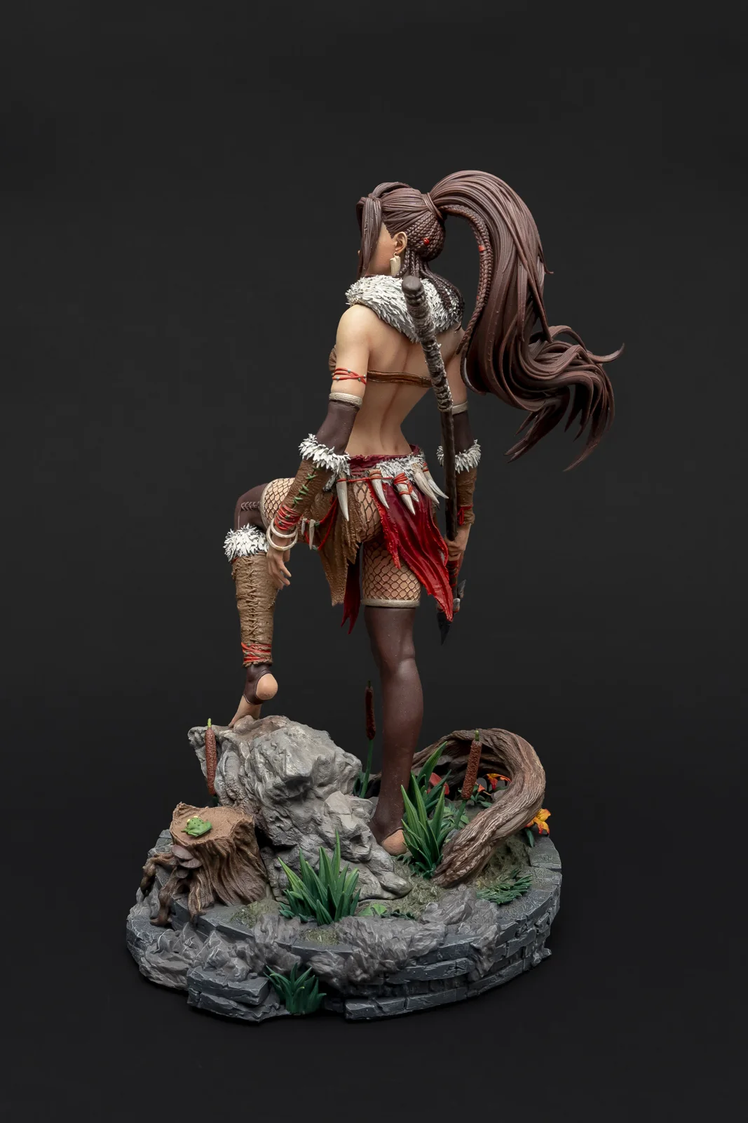 Nidalee — League of Legends, ръчно оцветена фигурка, снимка 3