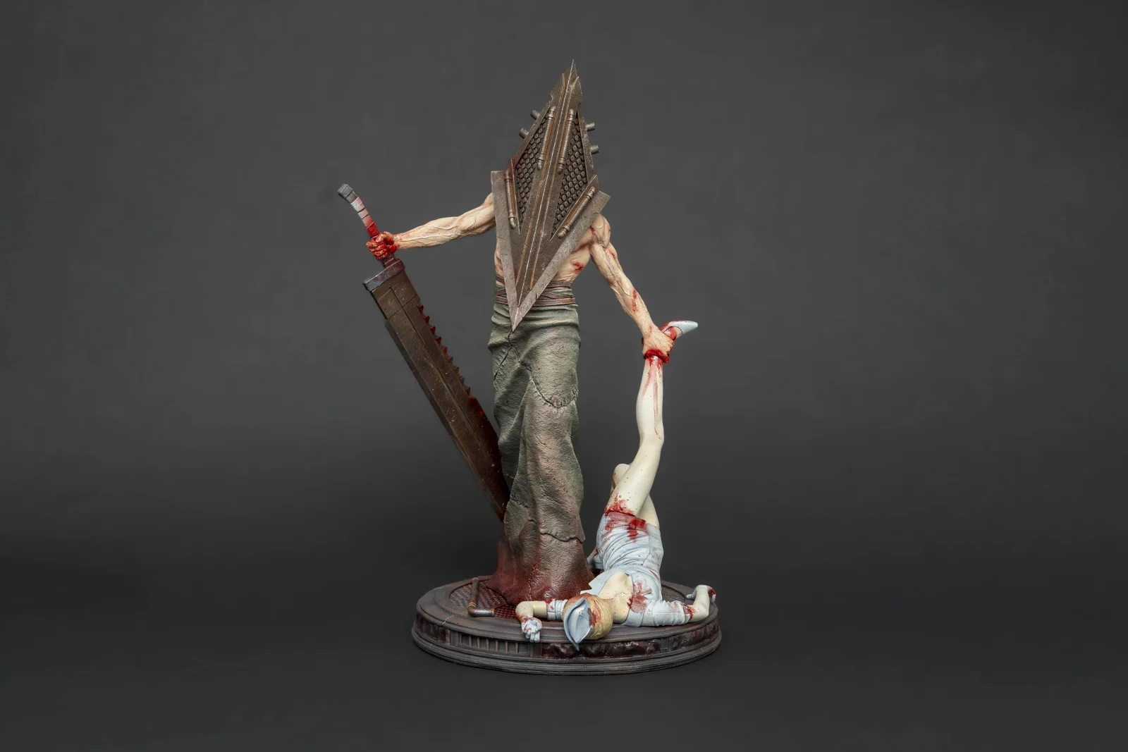 Pyramid Head & Bubble Head Nurses — Silent Hill, hand-painted figure, photo 1