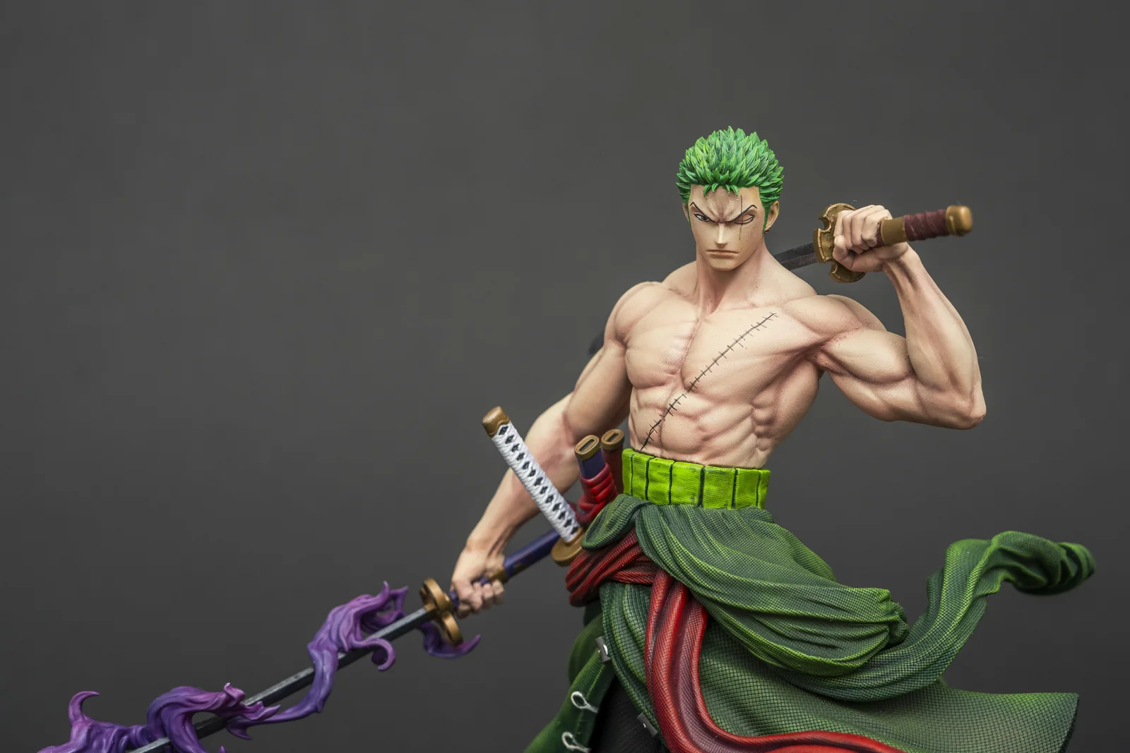 Roronoa Zoro — One Piece, hand-painted figure, photo 7