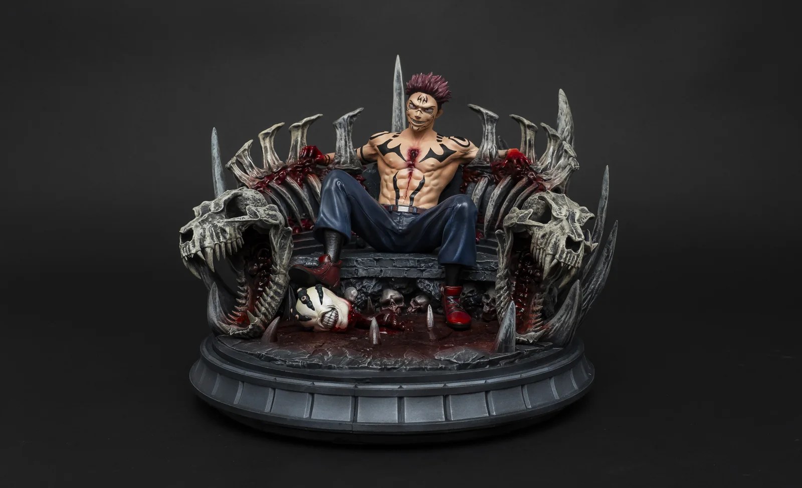 Ryomen Sukuna — Jujutsu Kaisen, ръчно оцветена фигурка, снимка 1