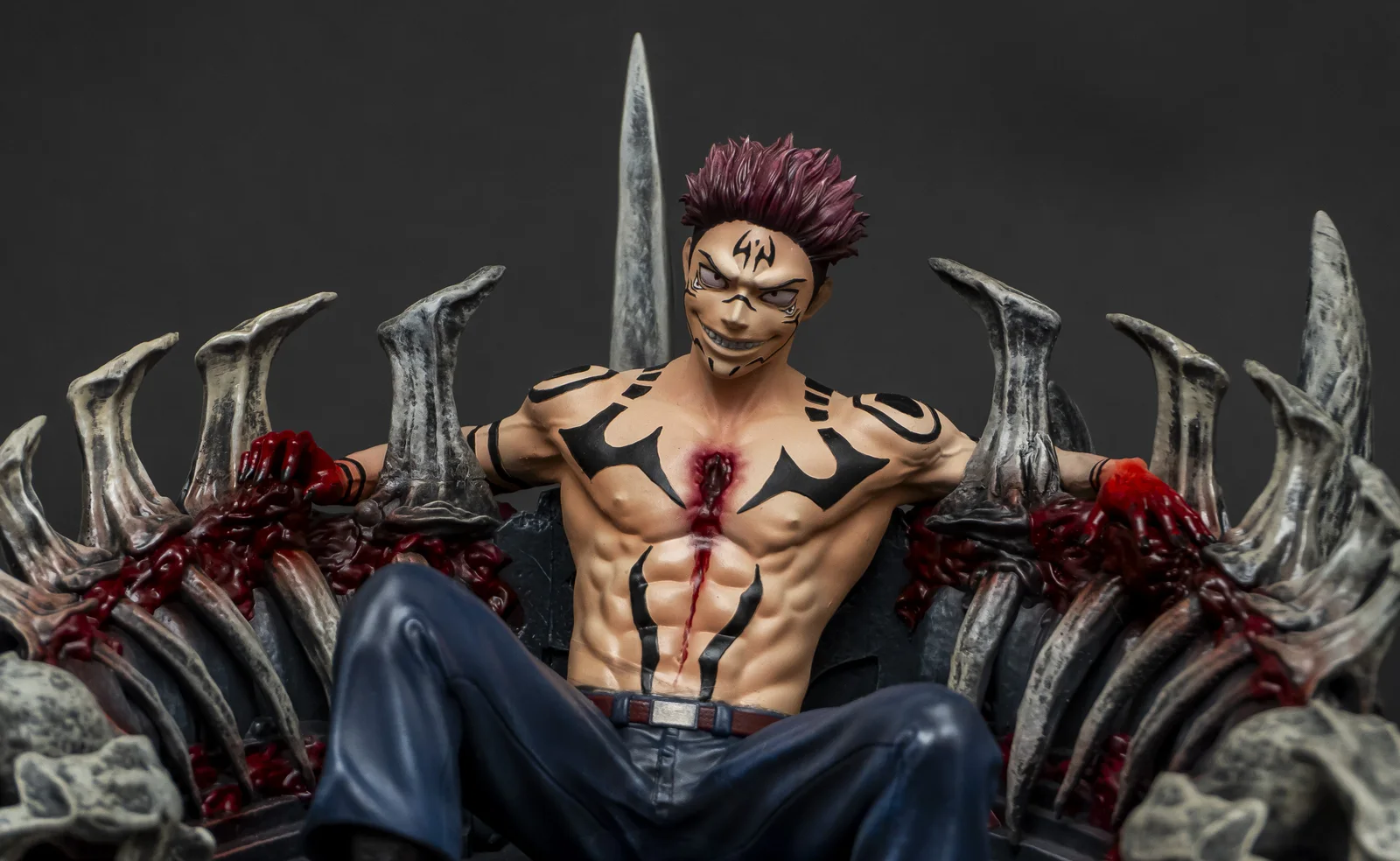Ryomen Sukuna — Jujutsu Kaisen, hand-painted figure, photo 10