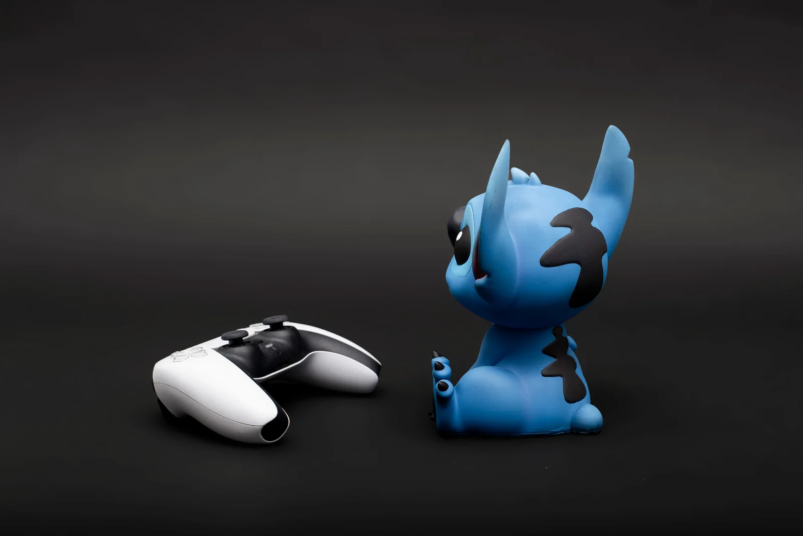 Stitch — Lilo & Stitch, ръчно оцветена фигурка, снимка 2