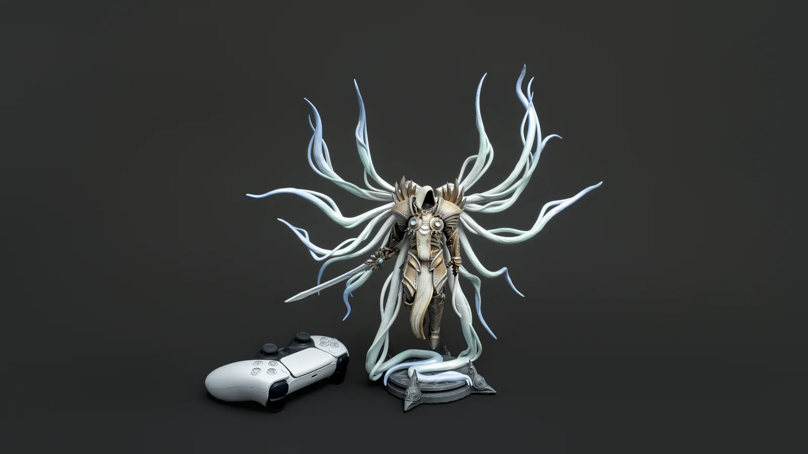 Tyrael — Diablo, hand-painted figure, photo 1