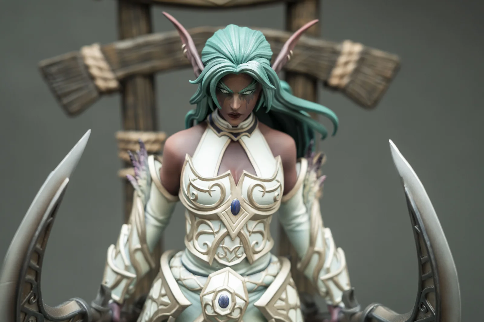 Tyrande Whisperwind — World of Warcraft, ръчно оцветена фигурка, снимка 9